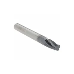 Helical Flute Thread Mill: 1/43/8, Internal & External, 4 Flute, 0.3120