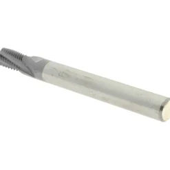 Helical Flute Thread Mill: 1/4-18, Internal, 4 Flute, 0.3750" Shank Dia, Solid Carbide