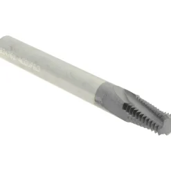 Helical Flute Thread Mill: 1/4-18, Internal, 4 Flute, 0.3750