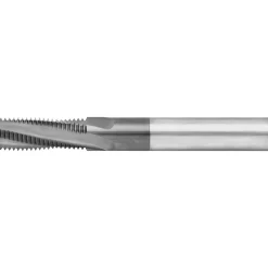Helical Flute Thread Mill: 9/16-18, Internal, 4 Flute, 0.3750" Shank Dia, Solid Carbide