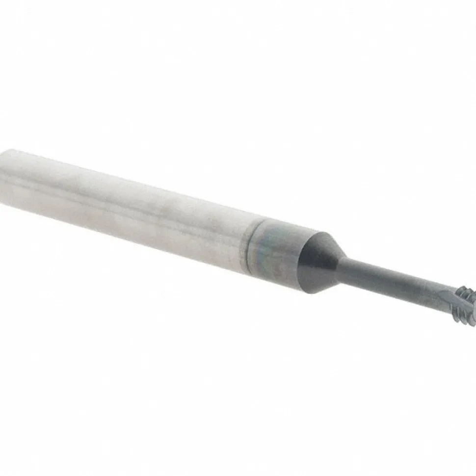 Helical Flute Thread Mill: M5x0.8, Internal, 3 Flute, 0.2500" Shank Dia, Solid Carbide
