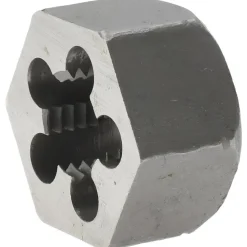 Hex Rethreading Die: M10x1.25, Right Hand, Carbon Steel
