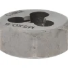 Hex Rethreading Die: M5x0.8, Right Hand, Carbon Steel