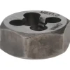 Hex Rethreading Die: M6x1, Right Hand, Carbon Steel