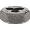 Hex Rethreading Die: 1/4-20, Right Hand, 1" Hex, Carbon Steel