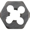 Hex Rethreading Die: 5/16-24, Right Hand, Carbon Steel