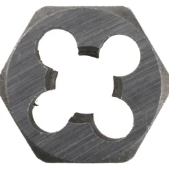 Hex Rethreading Die: 5/16-24, Right Hand, Carbon Steel