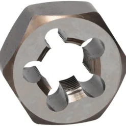 Hex Rethreading Die: 5/8-18, Right Hand, Carbon Steel
