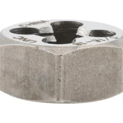 Hex Rethreading Die: 5/16-18, Right Hand, Carbon Steel