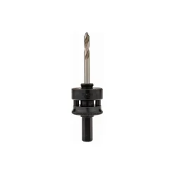 Hole Saw Arbor: Straight Shank, Drill Pilot
