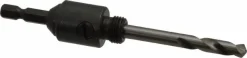 Hole Saw Arbor: Straight Shank, Drill Pilot