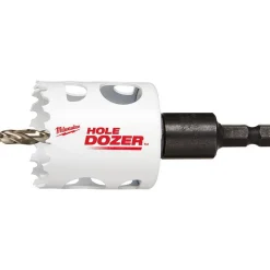 Hole Saw: 1-7/8" Saw Dia, 1-1/2" Cut Depth