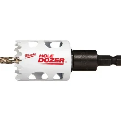 Hole Saw: 1-5/8" Saw Dia, 1-1/2" Cut Depth