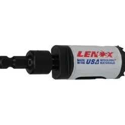 Hole Saw: 1-1/8" Saw Dia, 1-9/16" Cut Depth