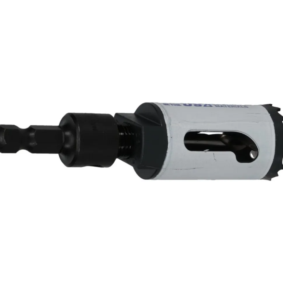 Hole Saw: 1-1/8" Saw Dia, 1-9/16" Cut Depth