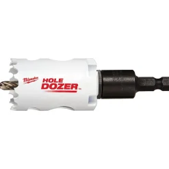 Hole Saw: 1-3/8" Saw Dia, 1-1/2" Cut Depth
