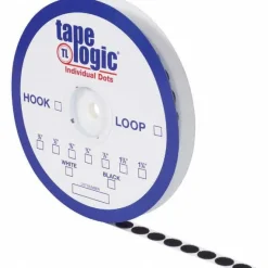 Hook & Loop: Shape: Dot; Color: Black
