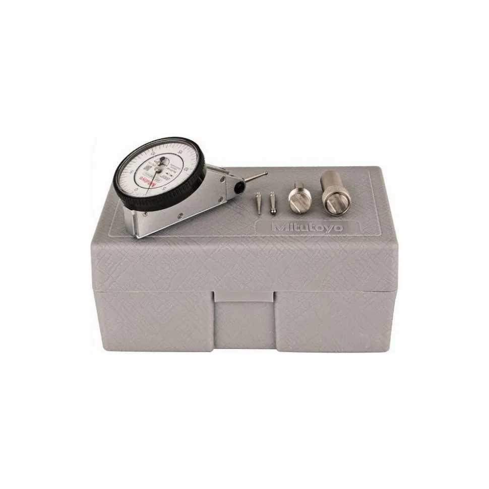 Horizontal Dial Test Indicator: 0.0600" Max, 0-15-0 Dial Reading, 0.000500" Accuracy
