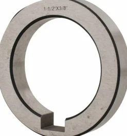 1-1/2" ID x 2-1/8" OD, Alloy Steel Machine Tool Arbor Spacer