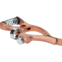 1-1/2 Inch Jaw Opening, 4 Inch Jaw Depth, 300 Amp Rating, Copper Welding Ground Clamp