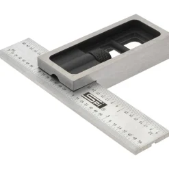 4 Inch Long, English and Metric Double Square