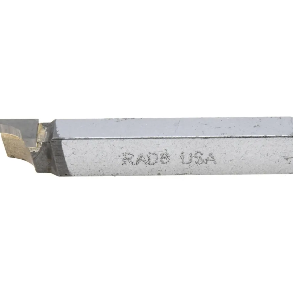 2-1/2 Inch Long, 1/4 Inch Radius, Right Hand, Concave, RAD Style Radius Cutting Tool Bit