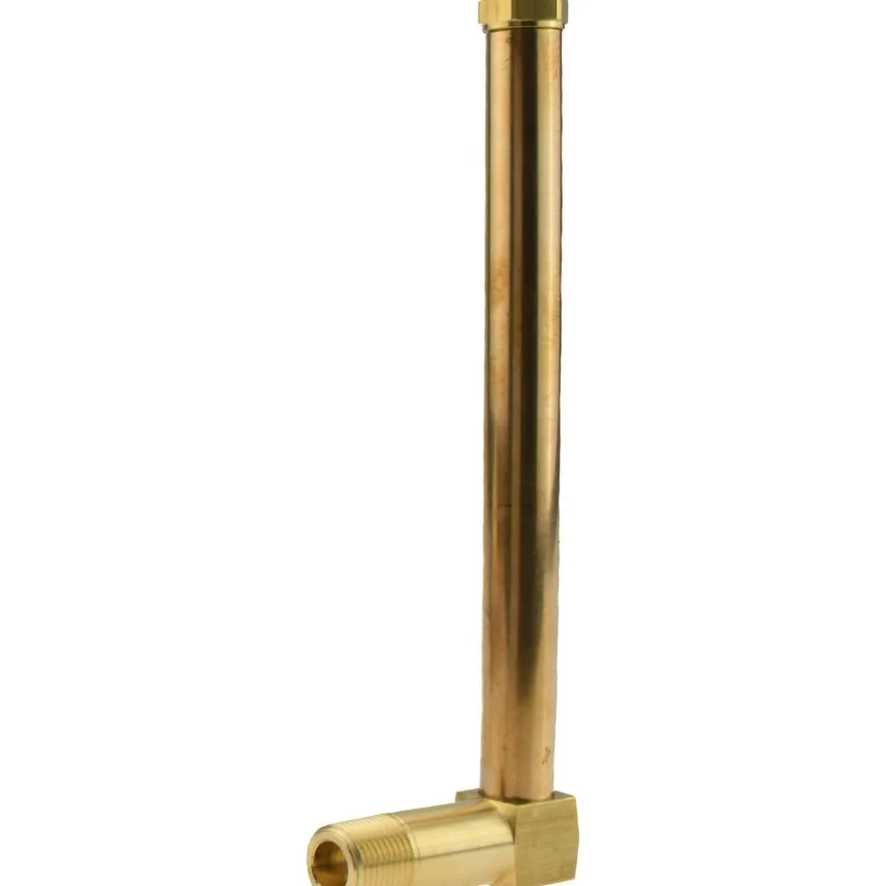 7-1/2 Inch Long Sight, 1/2 Inch Thread Size, Buna-N Seal Long Elbow, Vented Oil-Level Indicators and Gauge