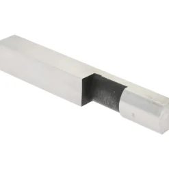 2.366 Inch Overall Length, 0.315 Inch Jaw Thickness, 0.25 Inch Radius, Gage Block Cylindrical Jaws
