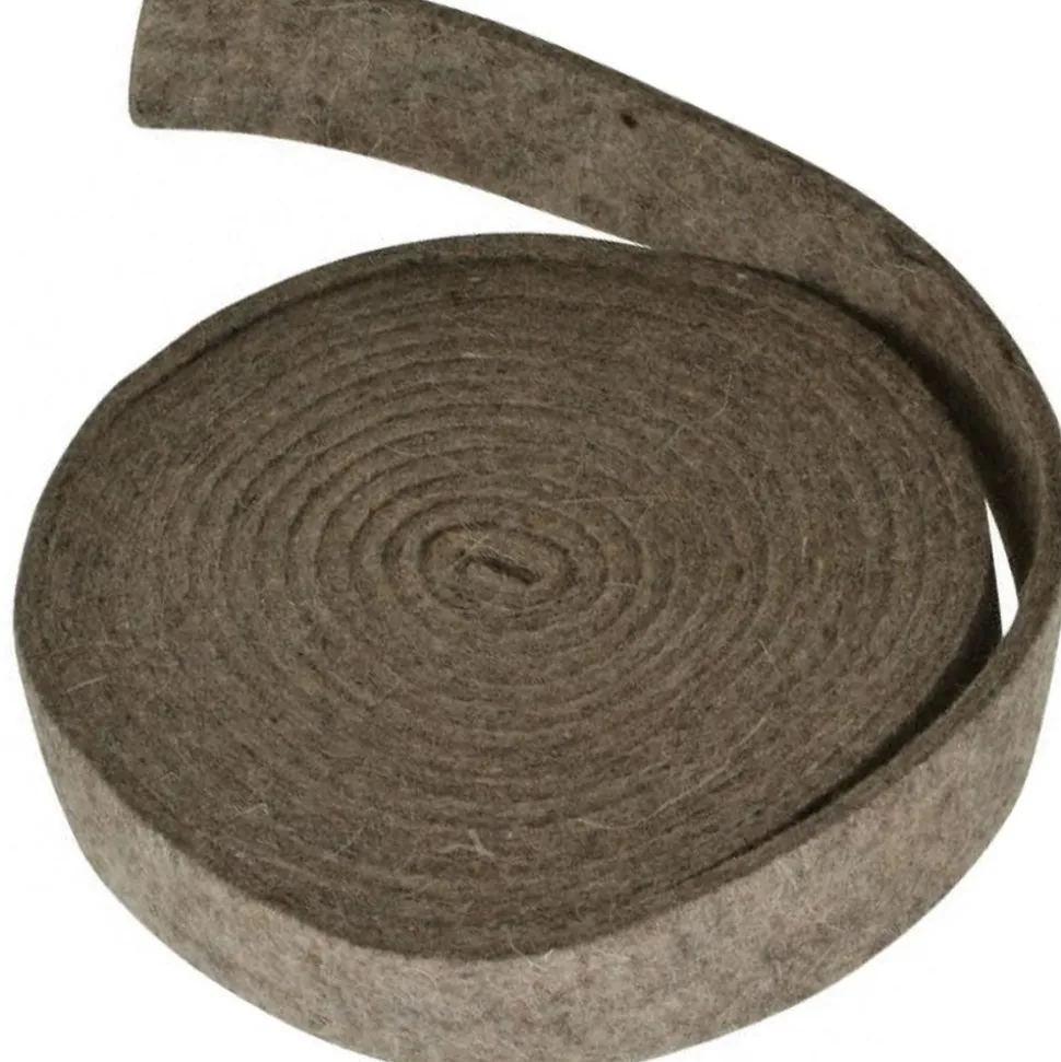 1/8 Inch Thick x 1 Inch Wide x 10 Ft. Long, Felt Stripping
