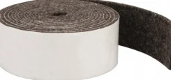 1/8 Inch Thick x 1-1/2 Inch Wide x 10 Ft. Long, Felt Stripping