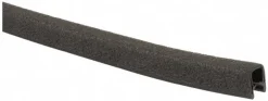 1/4 Inch Thick x 0.42 Wide x 25 Ft. Long, EPDM Rubber Edge Trim