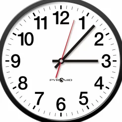 Independent 14" Analog Clock, Battery Operated
