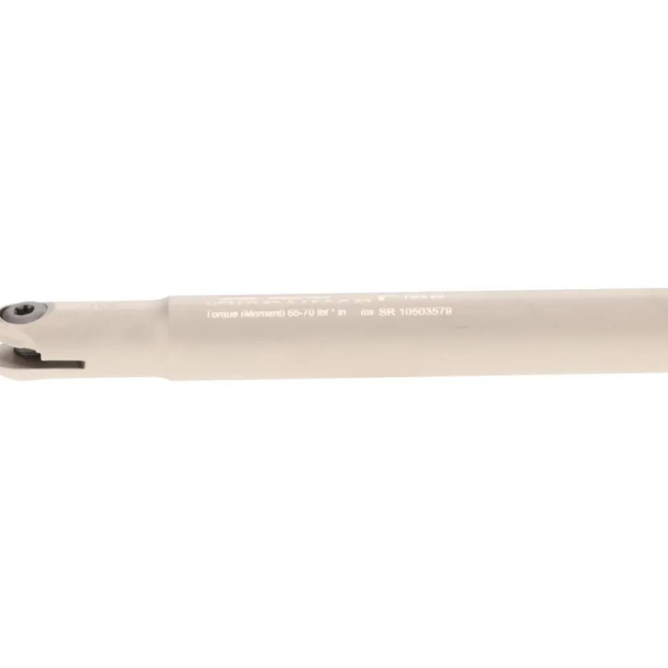 Indexable Ball Nose End Mill: 5/8" Cut Dia, Solid Carbide, 5.1" OAL