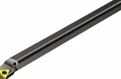 Indexable Boring Bar: A04F-STFCR1.2, 8.70 mm Min Bore, Right Hand, 6.35 mm Shank Dia, 0.000 deg Lead Angle, Steel