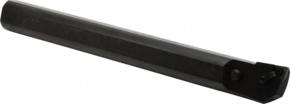 Indexable Boring Bar: A24-MCLNR-4, 1.7800" Min Bore, Right Hand, -5.000 deg Lead Angle, Steel