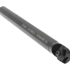 Indexable Boring Bar: A12NEL2, 28.58 mm Min Bore Dia, Left Hand Cut, 3/4" Shank Dia, 3 ° Lead Angle, Steel