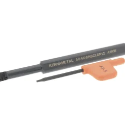 Indexable Boring Bar: A0406SCLDR12, 7.62 mm Min Bore, Right Hand, 9.53 mm Shank Dia, -5.000 deg Lead Angle, Steel