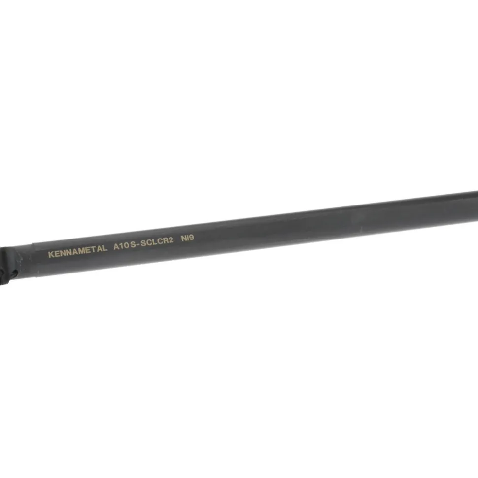 Indexable Boring Bar: A10SSCLCR2, 19.56 mm Min Bore, Right Hand, 15.88 mm Shank Dia, -5.000 deg Lead Angle, Steel