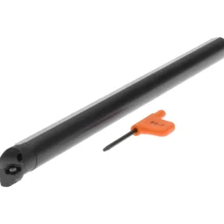 Indexable Boring Bar: A10SSCLCR2, 19.56 mm Min Bore, Right Hand, 15.88 mm Shank Dia, -5.000 deg Lead Angle, Steel