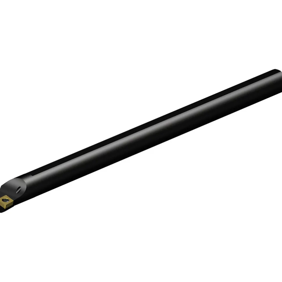 Indexable Boring Bar: E08R-SCLCR2, 15.20 mm Min Bore, Right Hand, 12.70 mm Shank Dia, 0.000 deg Lead Angle, Solid Carbide