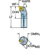 Indexable Boring Bar: E08R-SCLCR2-R, 15.20 mm Min Bore, Right Hand, 12.70 mm Shank Dia, 0.000 deg Lead Angle, Solid Carbide