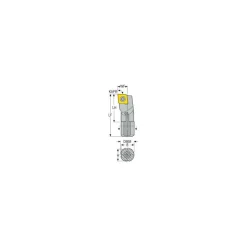 Indexable Boring Bar: E08-SCLCR-2, 0.6250