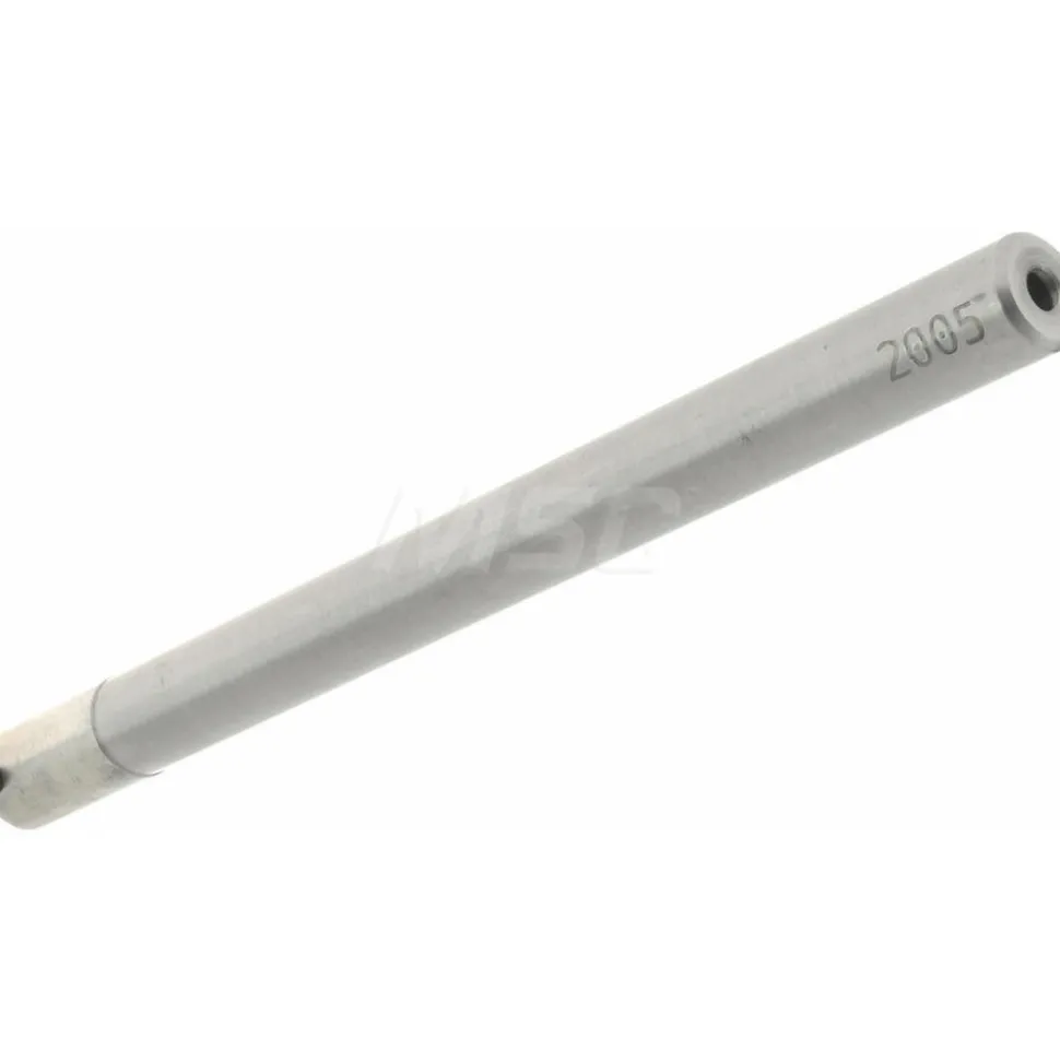 Indexable Boring Bar: HBBQ-S375R5-5.0-438, 0.4380" Min Bore, Right Hand, Steel