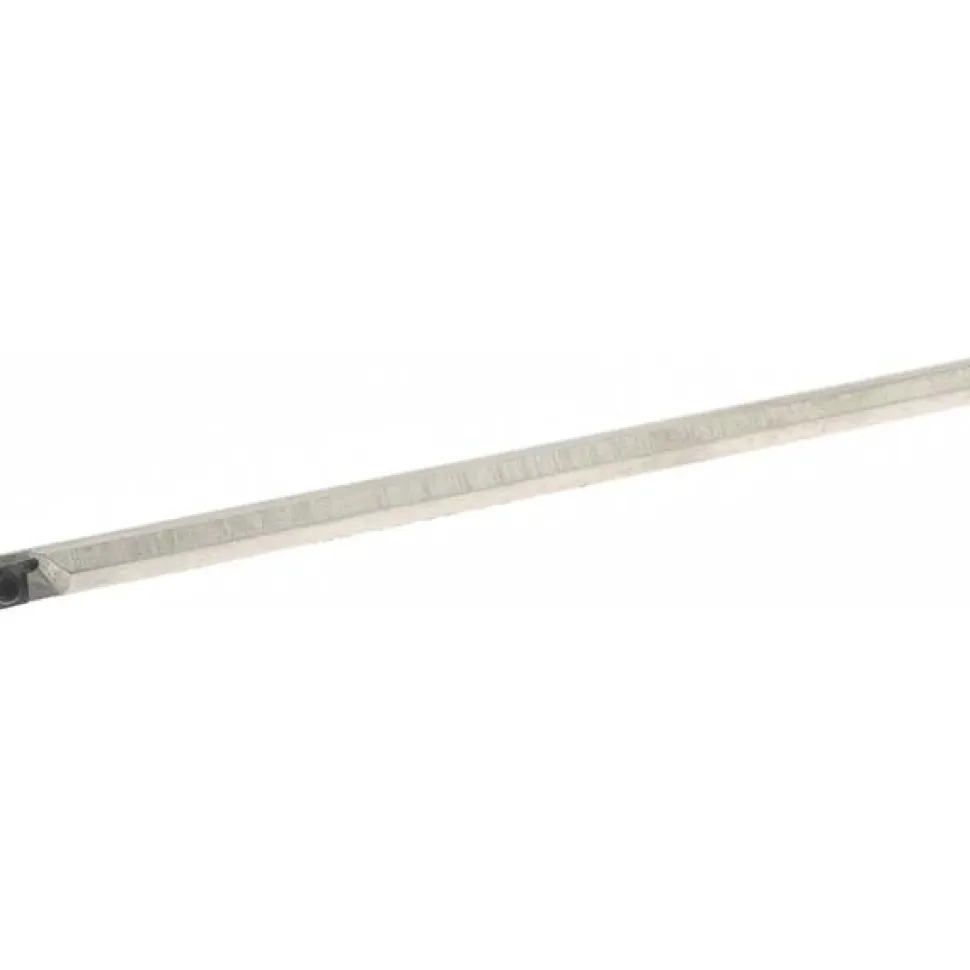 Indexable Boring Bar: H03-SCLDR-1.2, 0.2200" Min Bore, Right Hand, -5.000 deg Lead Angle, Heavy Metal
