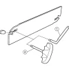 Indexable Grooving Blade: 1.0197" High, Neutral
