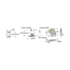 Indexable Grooving Blade: 1.2598" High, Right Hand, 0.1181" Min Width