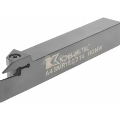 Indexable Grooving-Cutoff Toolholder: A4SMR120214, 0.079" Min Groove Width, 14 mm Max Depth of Cut, Right Hand