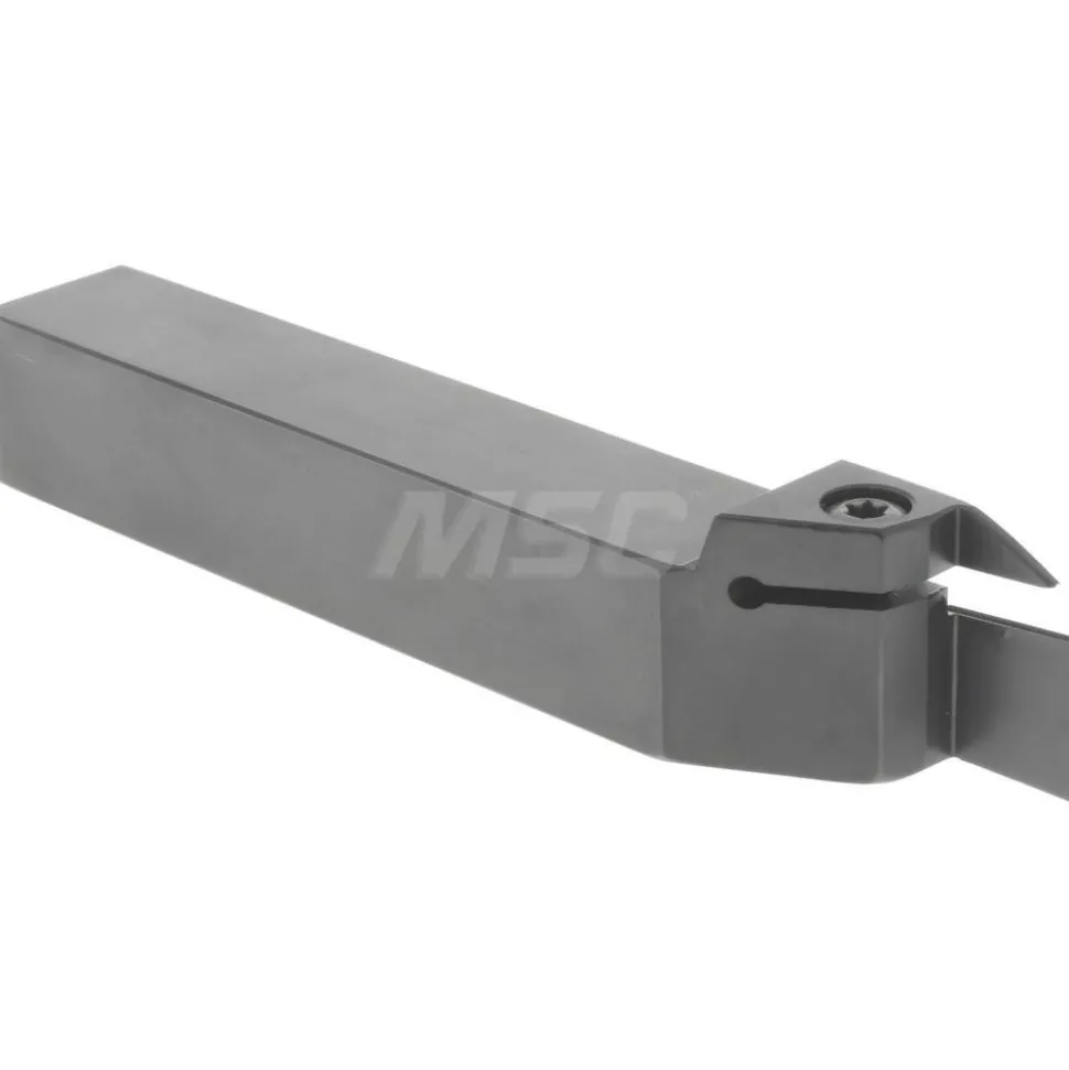 Indexable Grooving-Cutoff Toolholder: A4SMR120214, 0.079" Min Groove Width, 14 mm Max Depth of Cut, Right Hand
