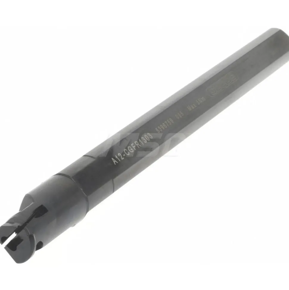 Indexable Grooving Toolholder: A12CGFR1303, Right Hand