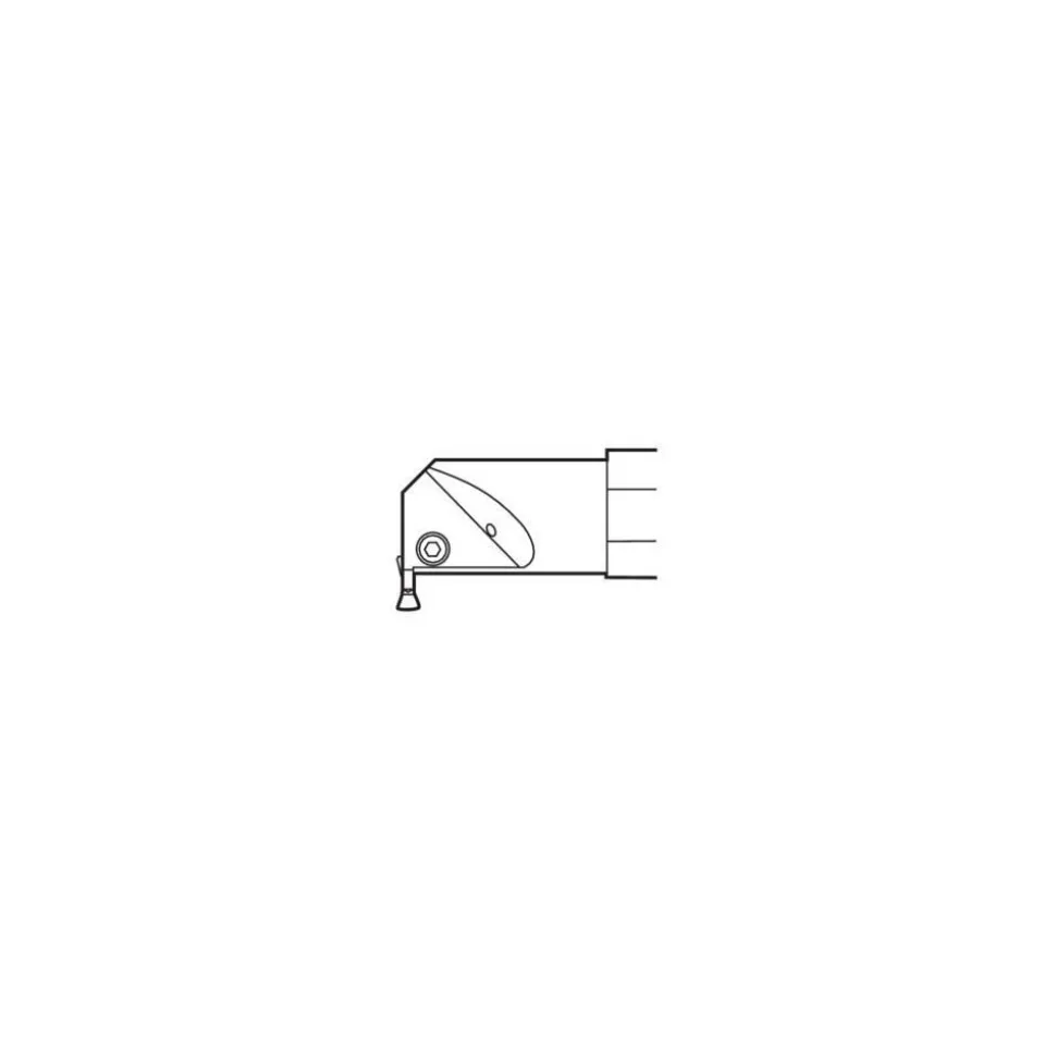 Indexable Grooving Toolholder: A12CGFR1303, Right Hand